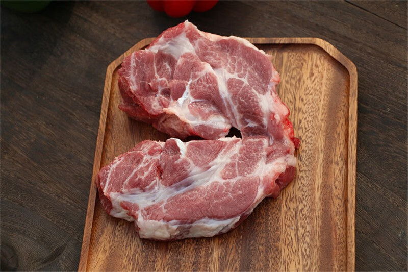 春光岛猪梅花肉新鲜猪肩肉猪梅肉雪花猪肉农家散养3斤