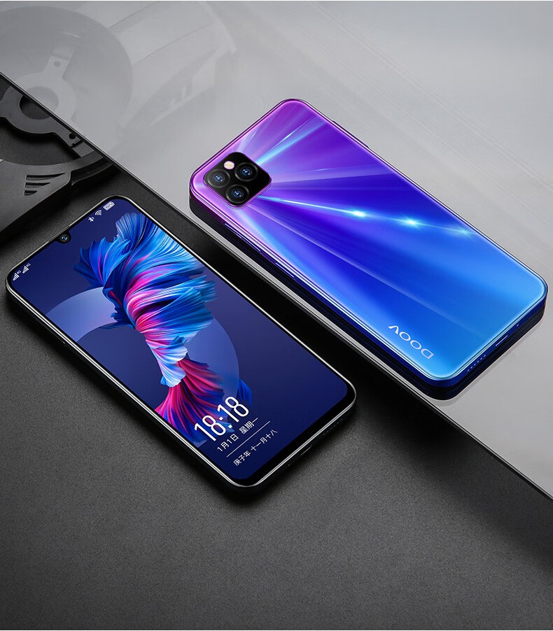 朵唯x12max6128g安卓智能手机全网通4g游戏学生老人老年双卡双待全面