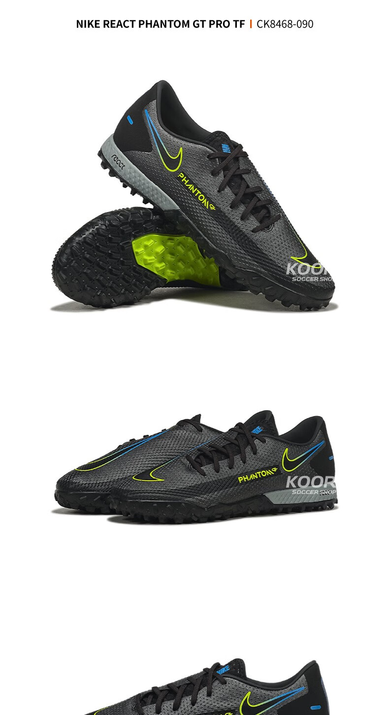 nike耐克足球鞋暗煞phantomgtprotf碎钉人草男足球鞋ck8468ck8468006