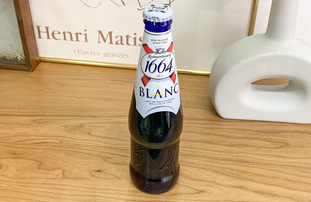 法国原装进口1664啤酒 1664白啤酒 330ml 1664白啤酒330ml*24瓶