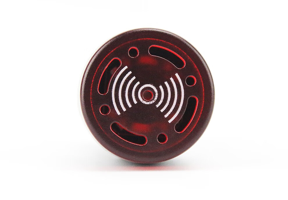 伊莱科 闪光蜂鸣器 扬声器报警器讯响器 12v 24v 220v通用 ad16-22sm