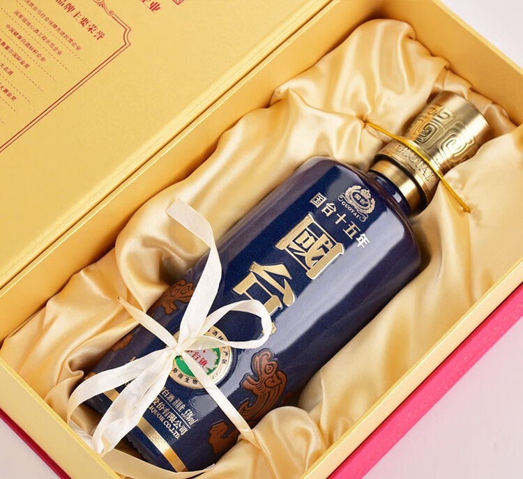 国台白酒十五年15年53度500ml单瓶装酱香型白酒