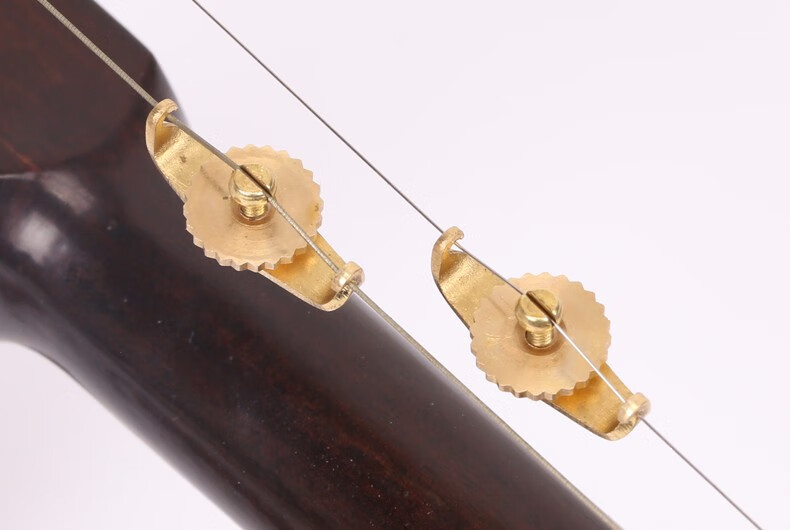 美妙斯纯铜二胡微调 胡琴专用微调器 二胡琴弦配件 专用调音器一对2个