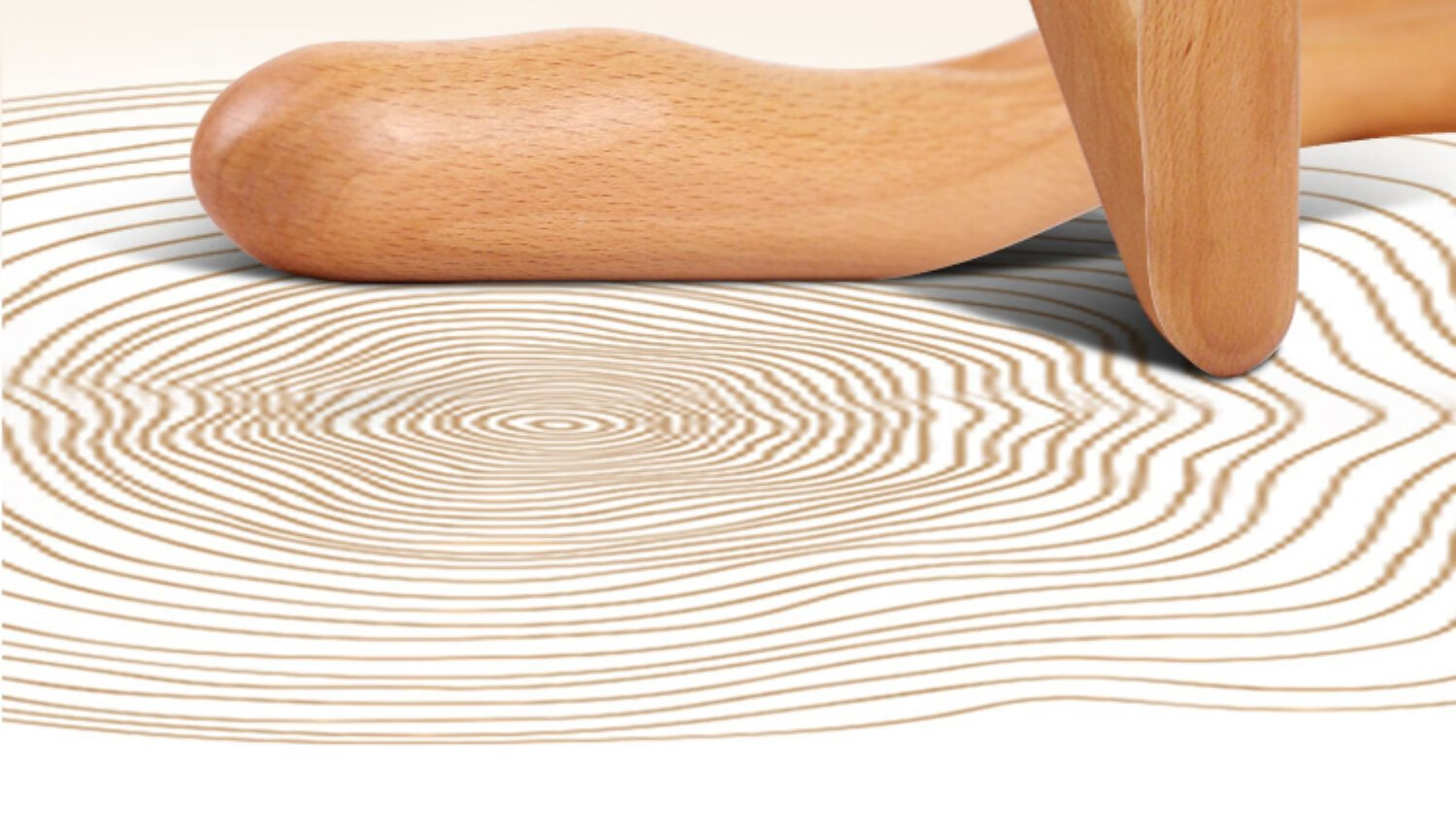 按摩木棍擀筋棒一根通用美容院按摩家用经络疏通棒养生刮痧棒干赶筋棍