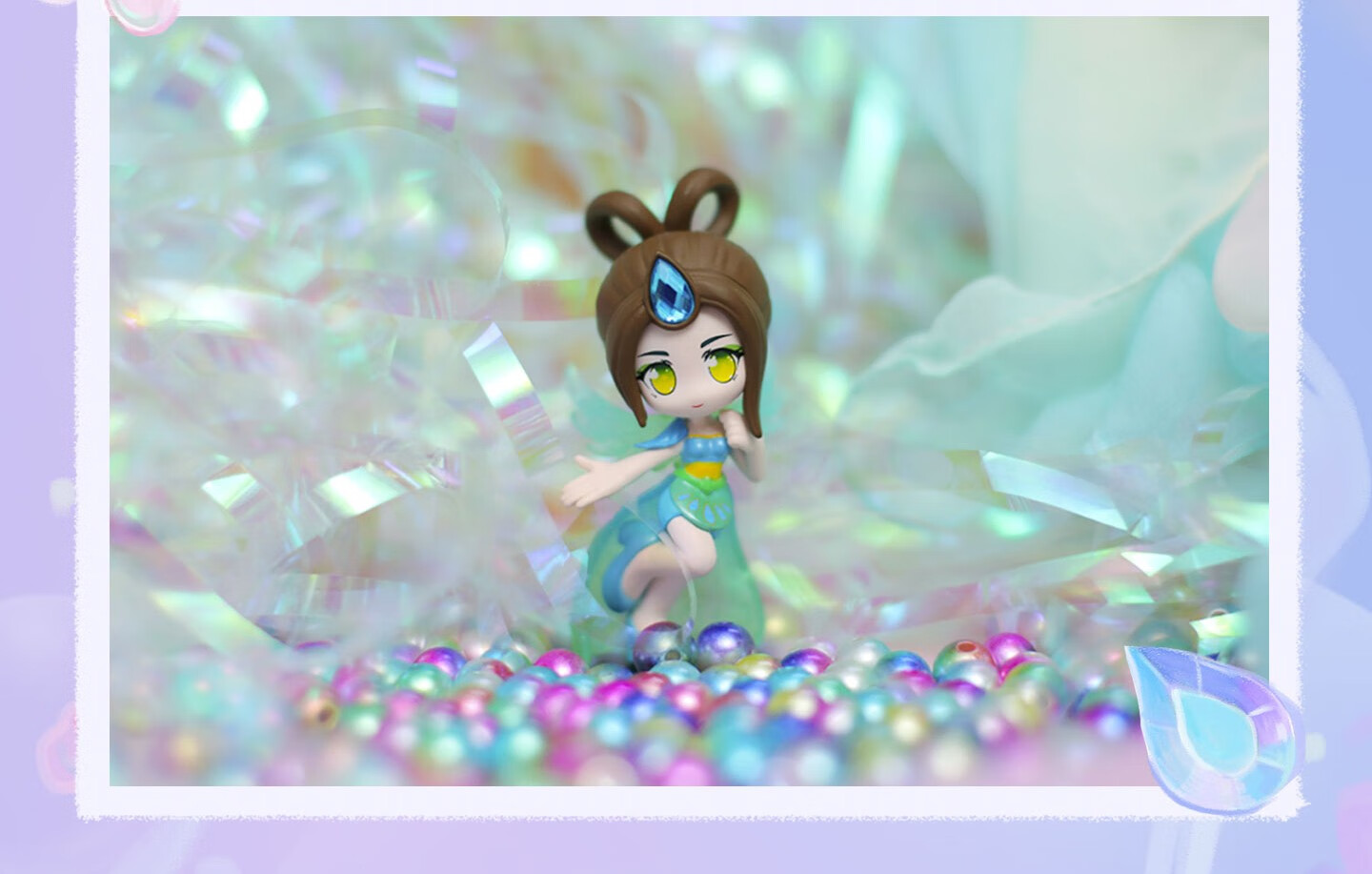 叶罗丽娃娃盲盒第一二三弹公仔手办卡片冰公主灵公主白光莹罗丽隐藏款