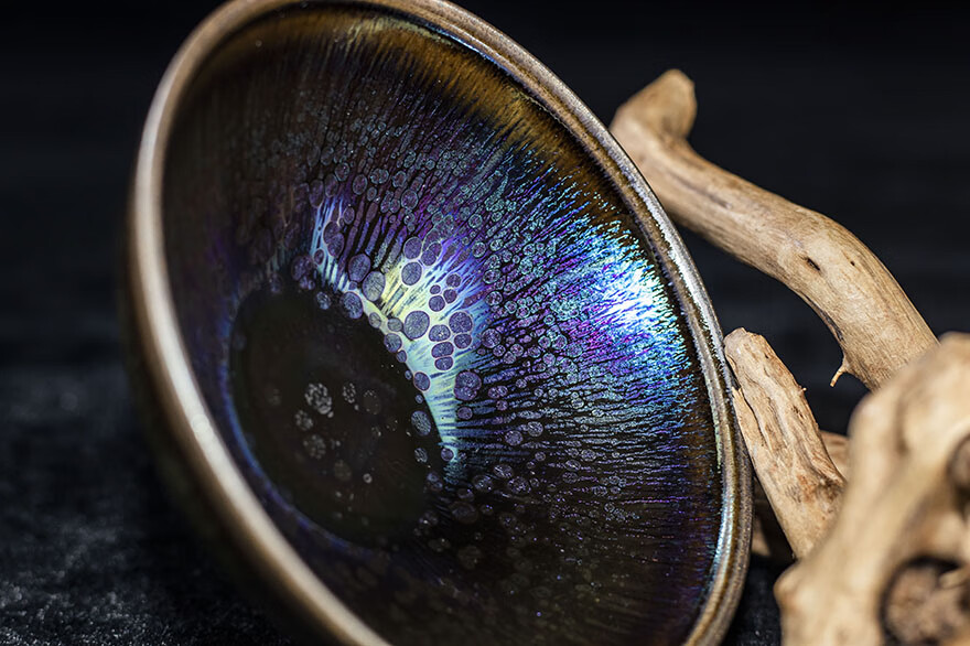 非遗传承人徐长和曜变建阳建盏礼盒装口径97v8228