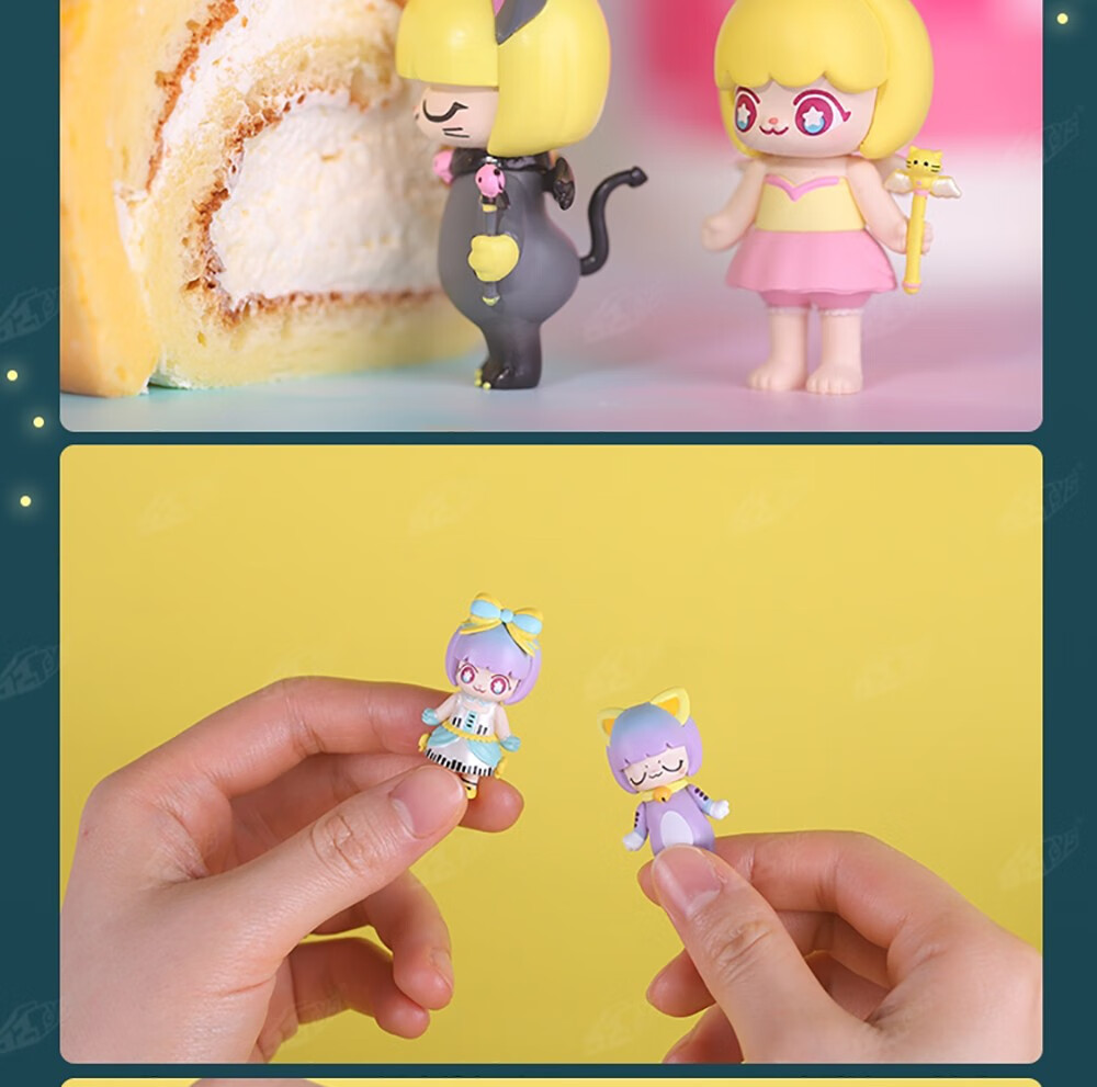 52toysminikimmymiki童话礼盒装盲盒迷你版潮玩周边玩具礼盒装10件
