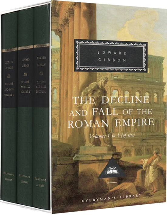 of the roman empire 罗马帝国衰亡史 1-3 精装收藏版 爱德华吉本