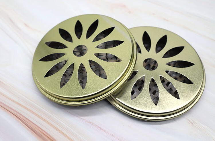 奥雷克蚊香盘蚊香托盘蚊香盒带盖钉齿蚊香架蚊香接灰大号蚊香座 三个