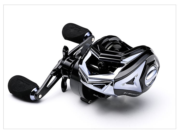 怡隆黑天眼鱼线轮路亚轮淡水海水水滴轮防炸线渔轮路亚竿筏竿渔轮黑