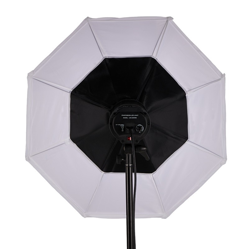 贝阳八角灯笼形柔光灯罩led影视补光灯摄影闪光灯箱直播视频vlog录制