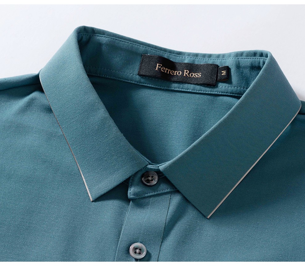 潮流精选ferreroross男士2022春夏时尚商务休闲t恤polo衫hs213302黑色