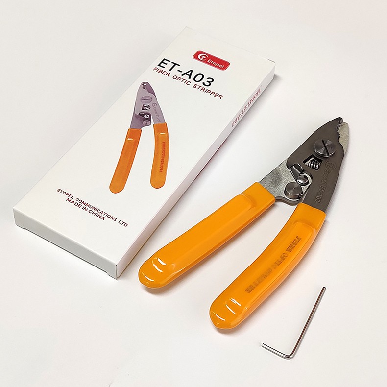捷光美塔斯m3光纤米勒钳3孔式光纤剥线钳多功能光纤剥线钳剥线刀网络