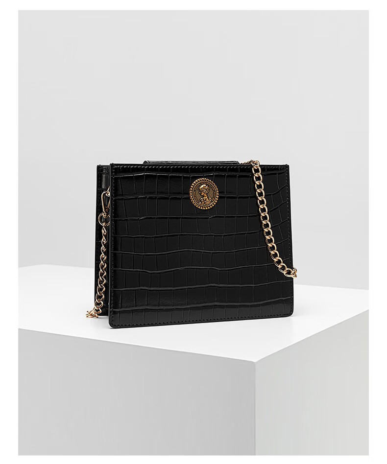 vanessahogan包包女包牛皮奢侈品女包珍珠链条单肩包百搭手提包女士