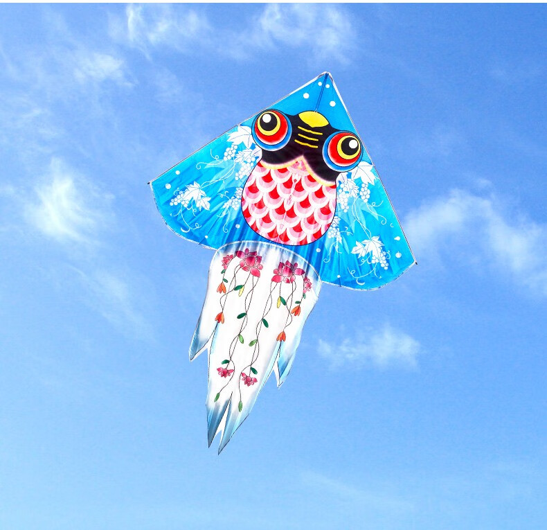 潍坊百特金鱼风筝线轮儿童成人初学者风筝大金鱼鲤鱼风筝微风易飞 1.