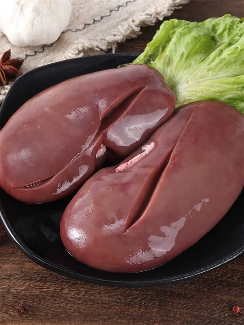 生鲜猪腰 猪肾 猪内腰子 食用猪腰子 新鲜速冻猪腰 饭店家庭食材 1000