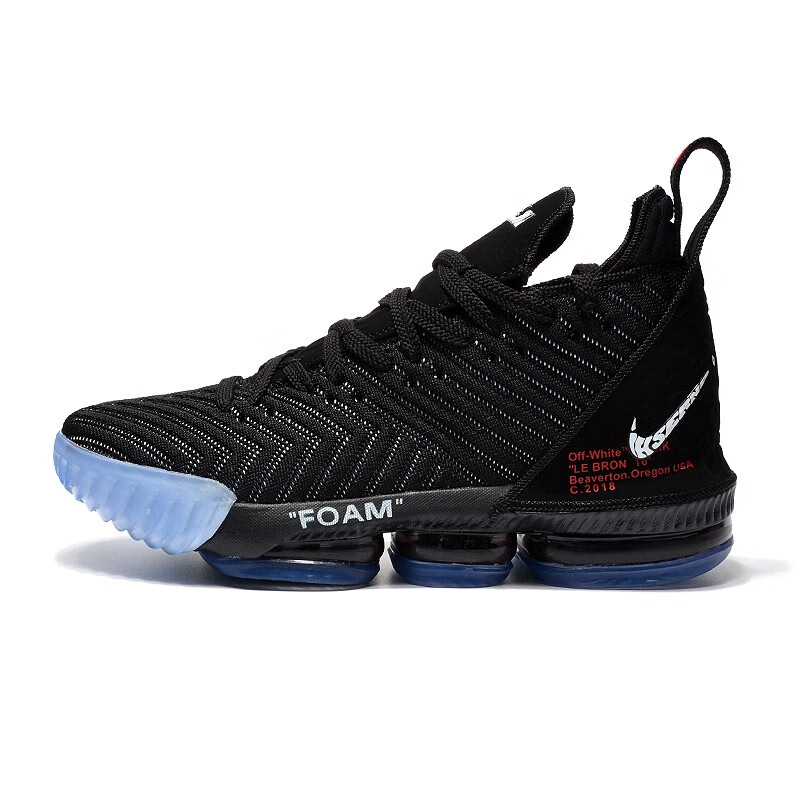 詹姆斯16代篮球鞋男鸳鸯色防滑耐磨气垫战靴18全明星联名款学生专业