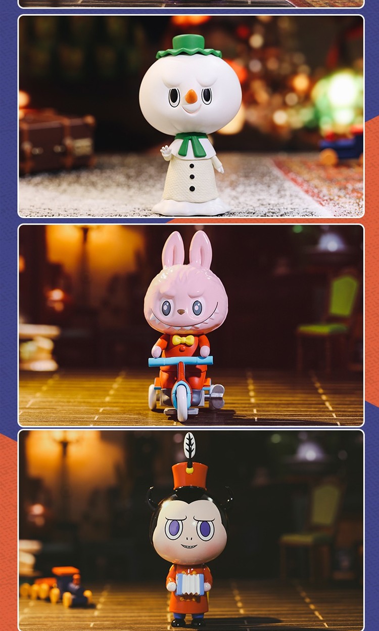 labubu精灵玩具系列盲盒一套全套拉布布手办可摆件潮玩具全新未拆整盒