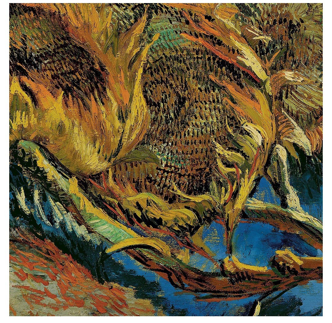 艺术家的礼物 梵高名作复刻版画-花卉静物系列 轻奢客厅卧室书房玄关