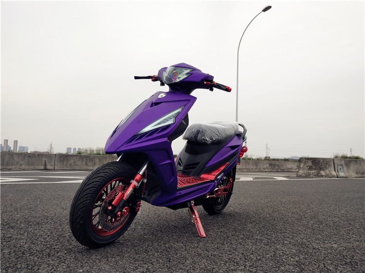 改装鬼火三代战速电动车电摩托车60v72v小龟王电瓶车成人代步车女踏板