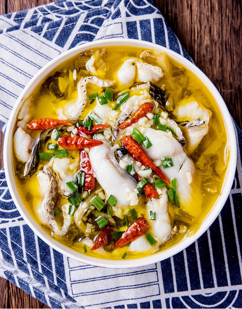 4份89元》三顿饭酸菜鱼免浆黑鱼片400g 液氮锁鲜 水煮鱼 火锅 烧烤