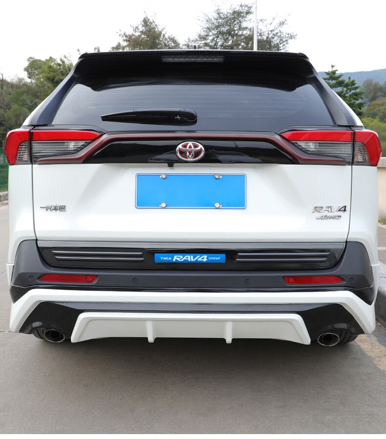 标弹 适用于丰田rav4荣放2020-21款尾门饰条威兰达后备箱护板尾箱改装