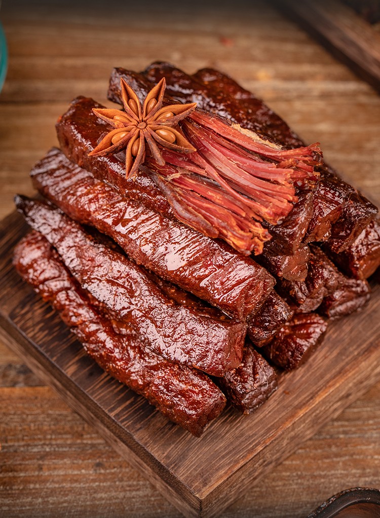 食乐康 风干牛肉500g手撕风干肉草原牛肉干内蒙特产小吃休闲零食真空