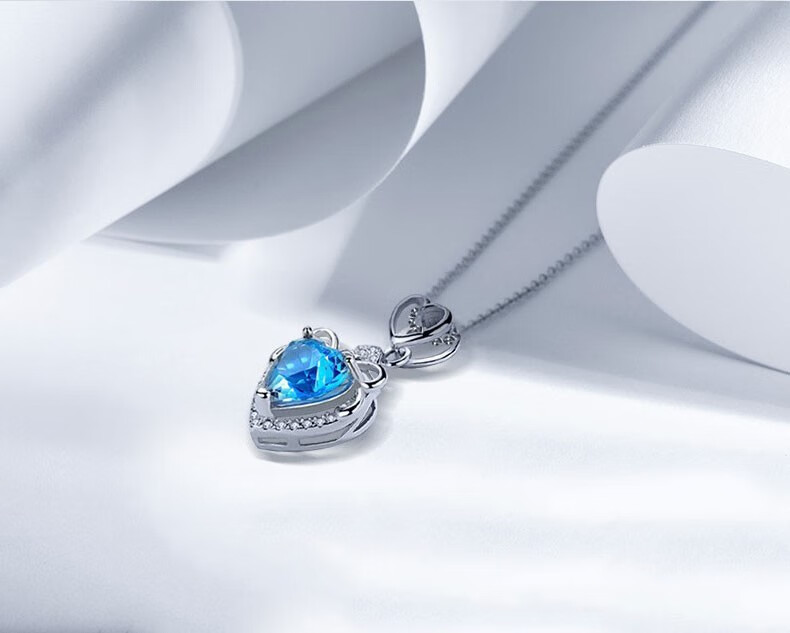 海洋之心项链【图片 价格 品牌 报价】-京东