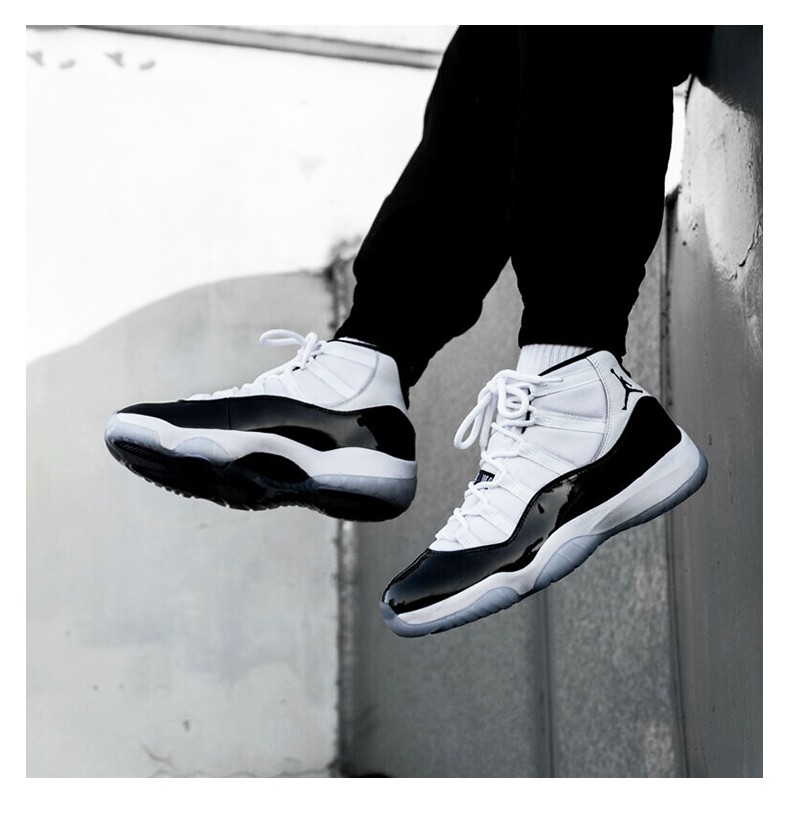 尖货nikeairjordan11aj11耐克运动男鞋春季新款防滑休闲耐磨减震篮球