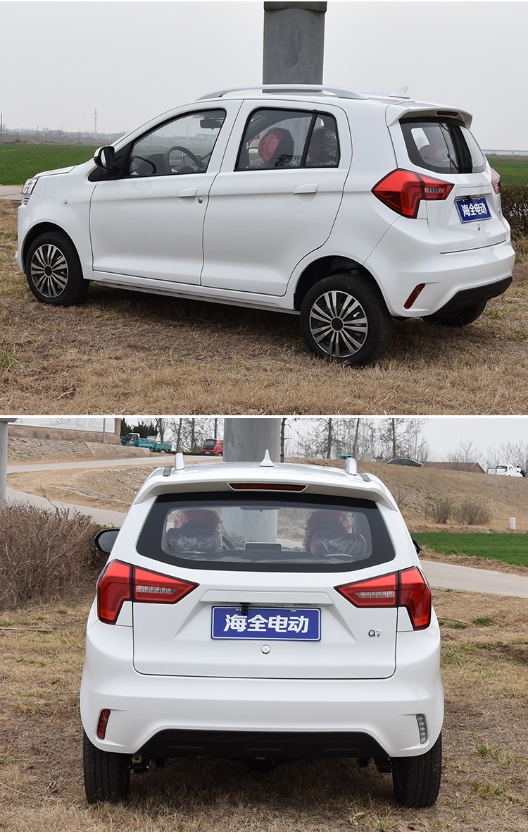 新款海全q7电动汽车成人油电两用四轮车新能源纯电动汽车电动四轮车
