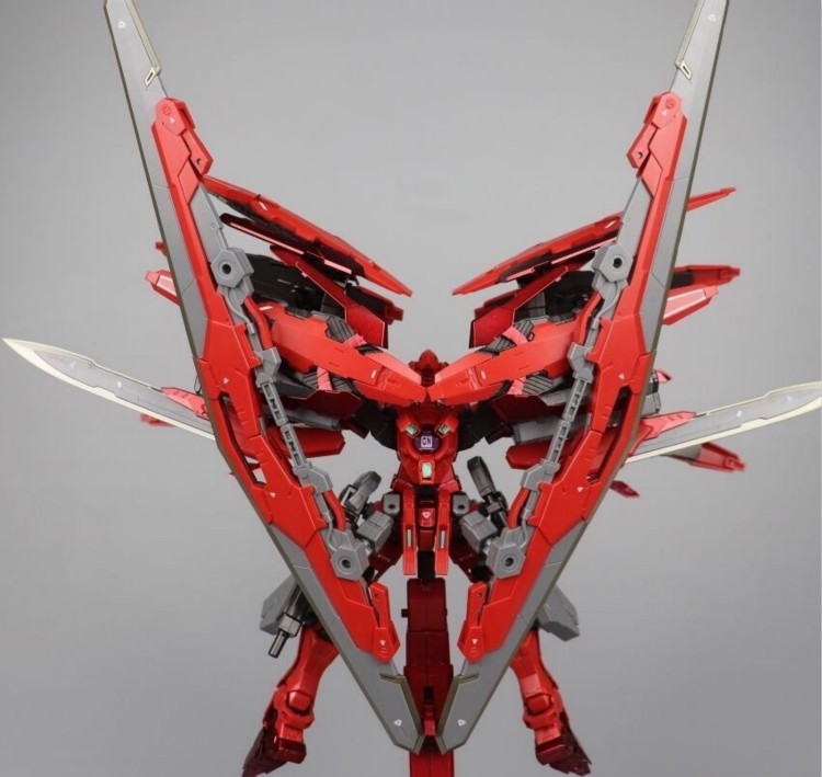 机智芽mb大班8816正义女神f红正妹带8盾斩舰刀拼收藏装模型玩具 【mb