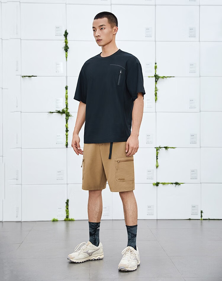 mizuno美津浓男士春夏新款migrant舒适运动裤休闲cordura梭织短裤09