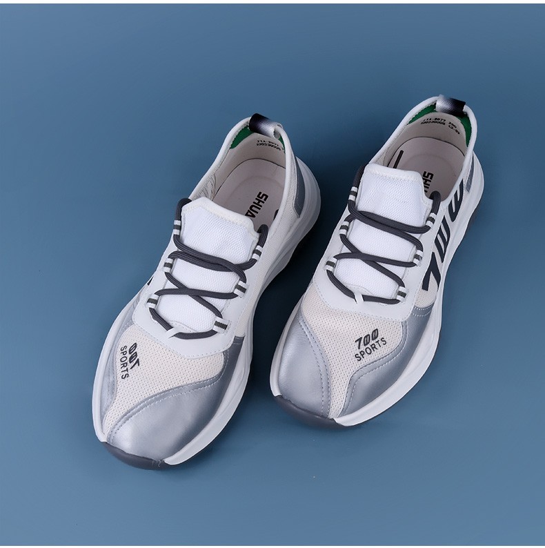 双凤2022春夏软底休闲薄款男鞋运动跑步鞋男71a2077米色38码