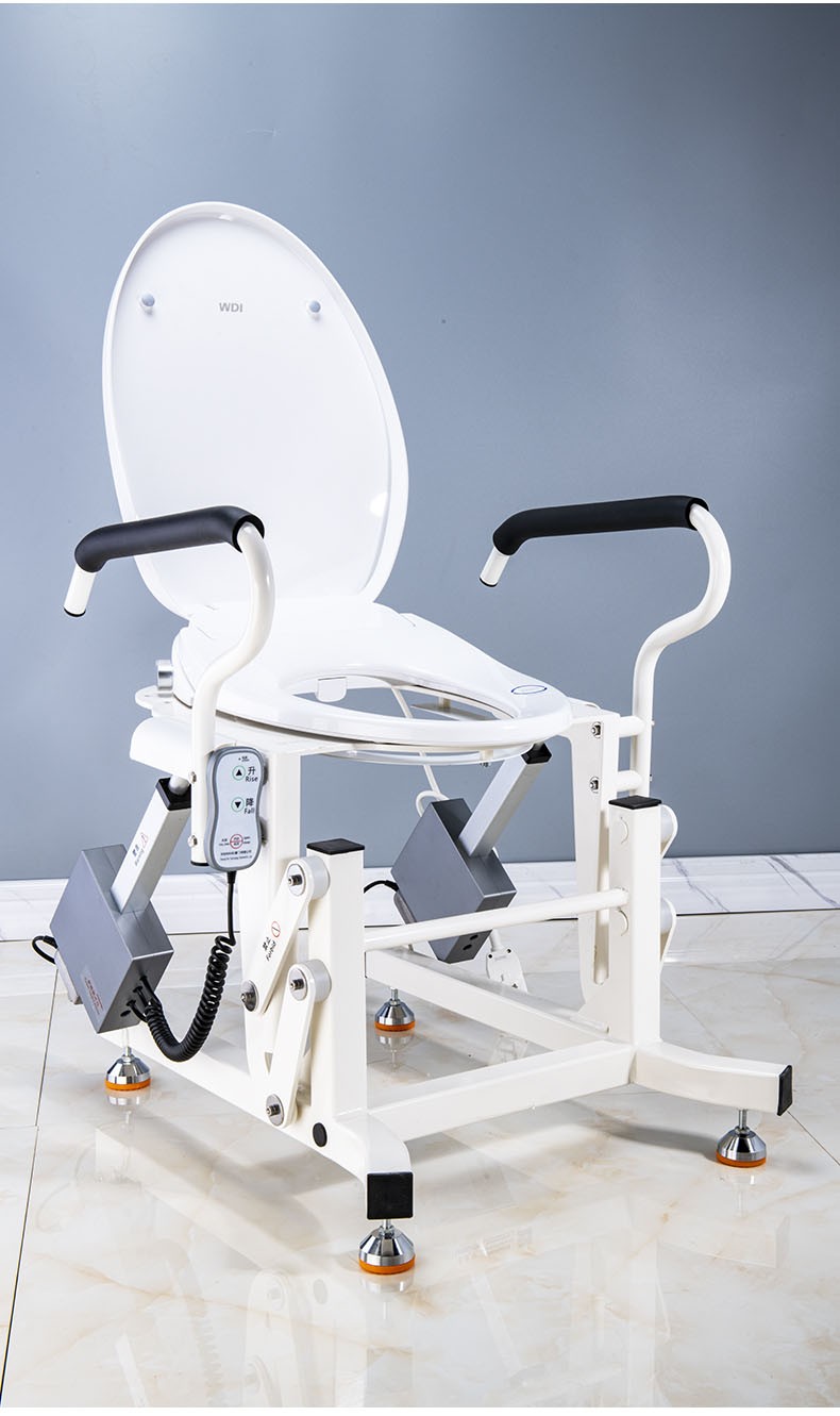 老年人电动升降坐便椅孕妇残疾人自动坐便椅智能起身器可移动智能马桶