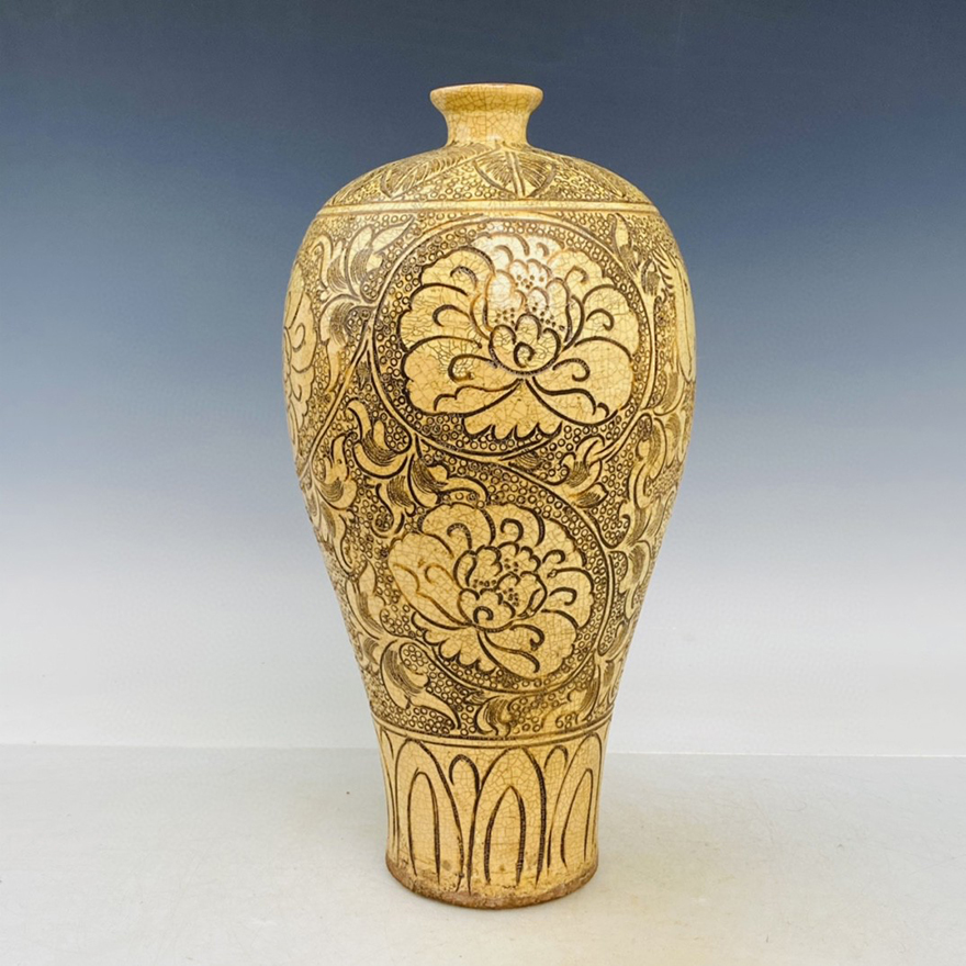 磁州窑珍珠地梅瓶jd61114