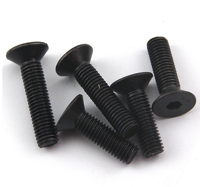 9级平杯 发黑沉头内六角螺丝 平头内六角螺钉 m12m16m20 m20*80【1只