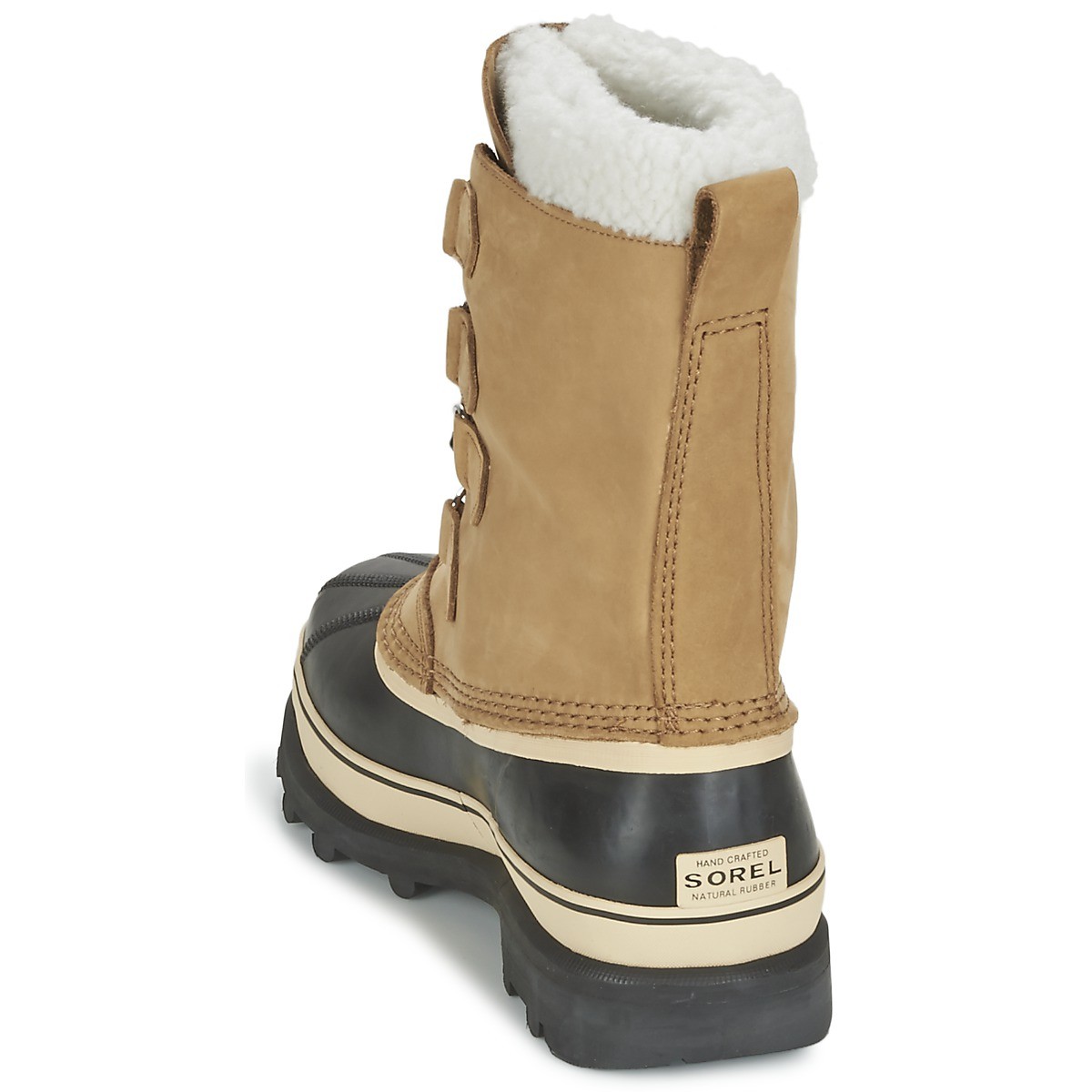 sorel/冰熊男鞋冬季户外雪地靴休闲旅游登山滑雪鞋男保暖防滑鞋米色