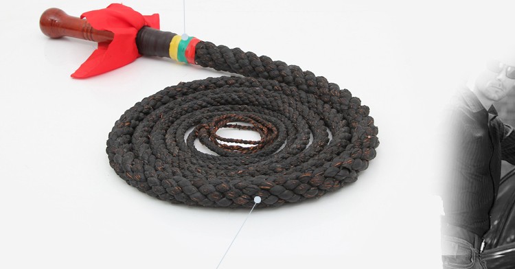 10股8股6股4股 健身响鞭中老年甩鞭鞭子尼龙橡胶线拧制 4股3米1.5斤【