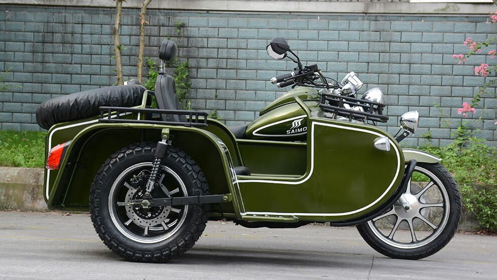 边三轮摩托车宗申300水冷全新国四版电喷碟刹复古太子