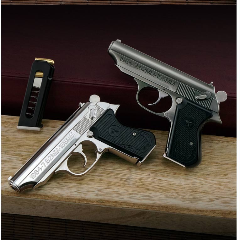 1205中国64式全合金属模型枪玩具仿真训练枪可拆卸抛壳不可发射64枪色