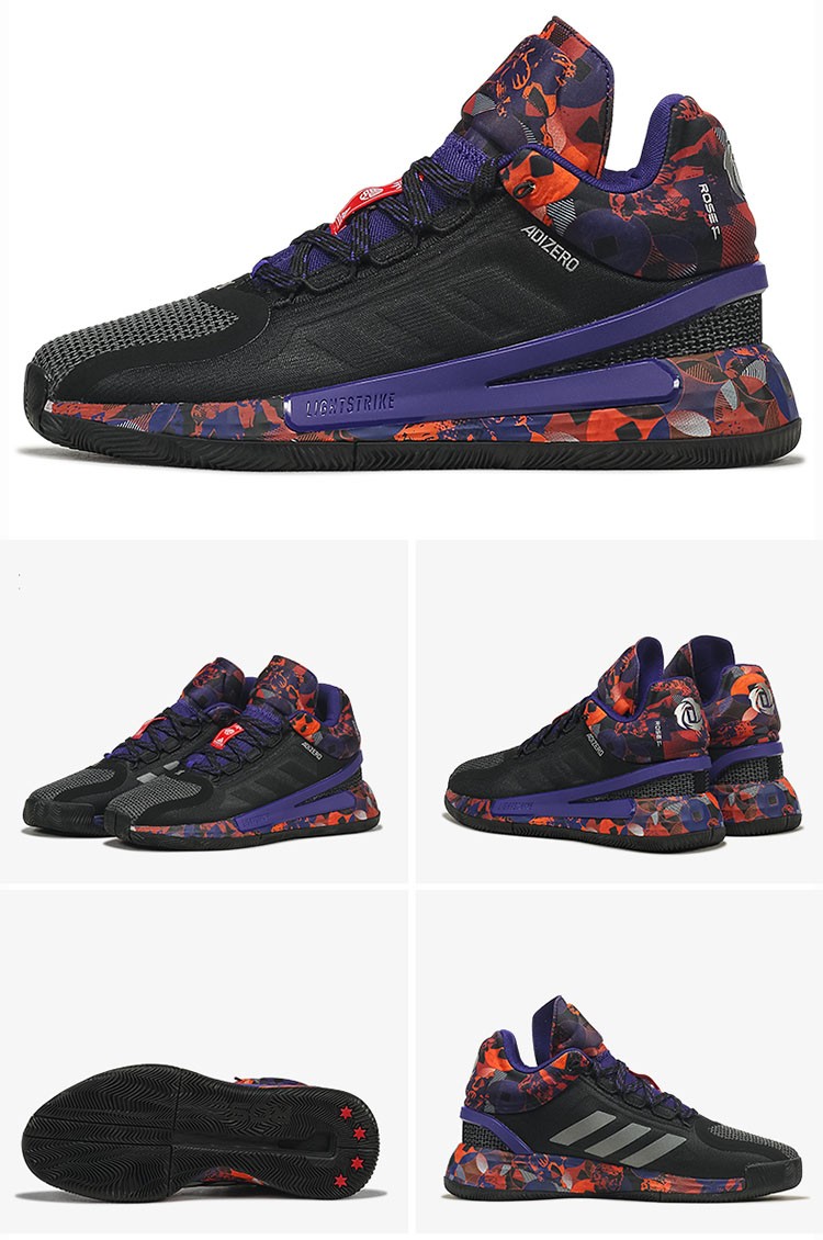 adidasdrose11罗斯11代实战战靴场上运动篮球鞋g5580345