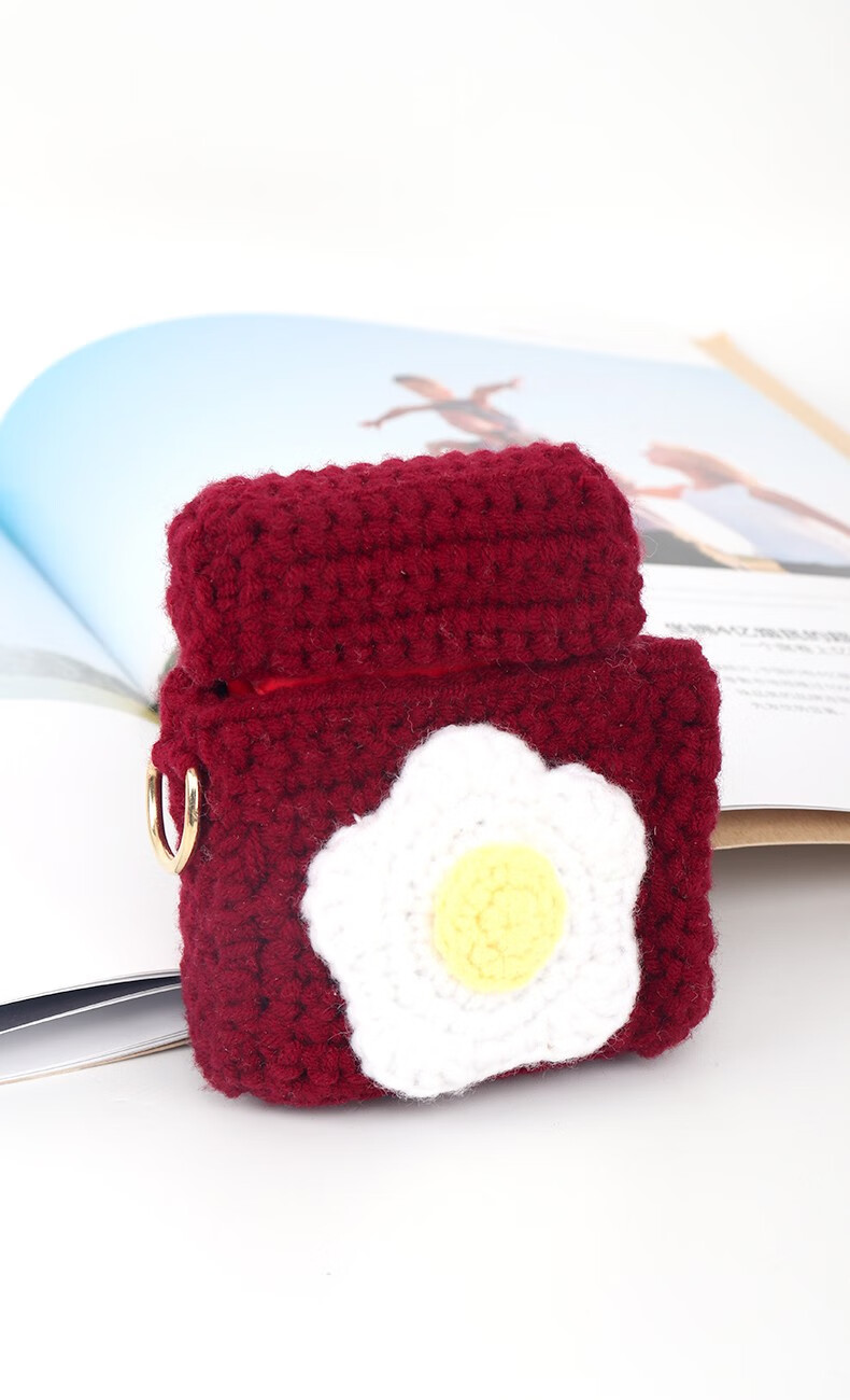 名爵烟盒套手工编织烟盒毛线套材料包钩针材料包新手diy便携烟外壳