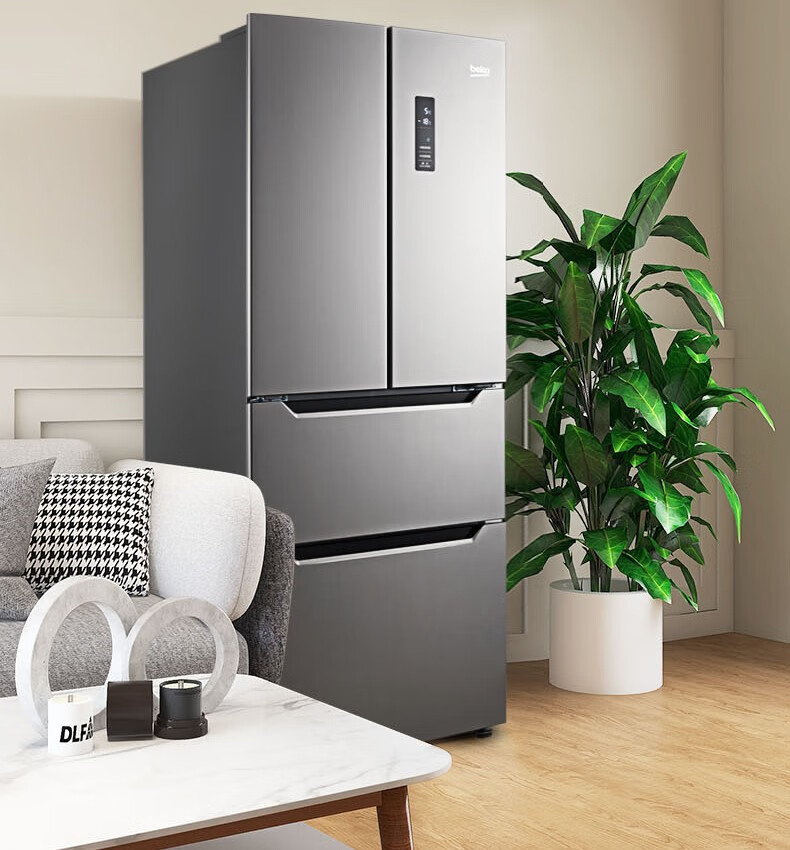 倍科(beko)冰箱 多门对开门电冰箱 风冷无霜 蓝光养鲜 变频节能 0327