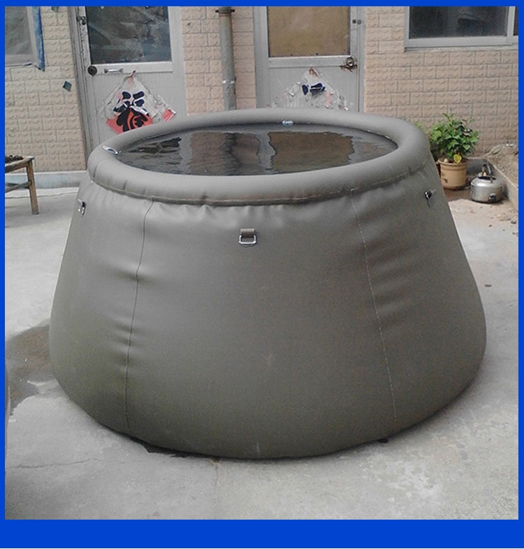 迷彩储水罐软体水囊大容量农村工地抗旱应急大型户外定制车载折叠水袋