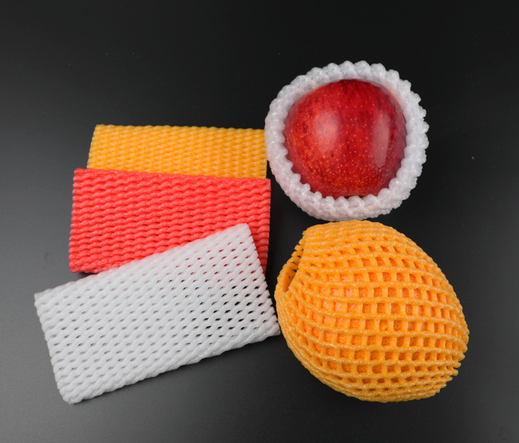 水果网套泡沫网格袋防震包装橙子网兜保护果套苹果的套袋草莓网袋