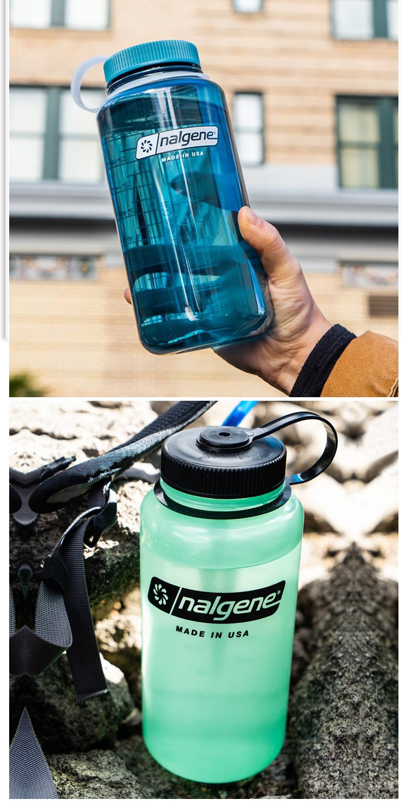 nalgene乐基因美国进口塑料水杯男女秋冬运动户外耐高温塑料杯子大