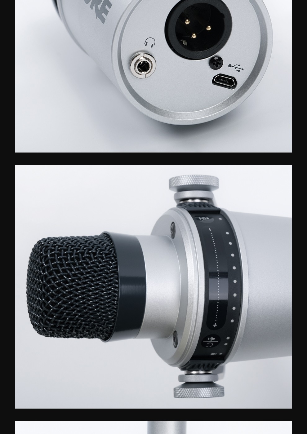 shure shure 舒尔mv7麦克风话筒 内置声卡配音唱歌/主播直播录音手机