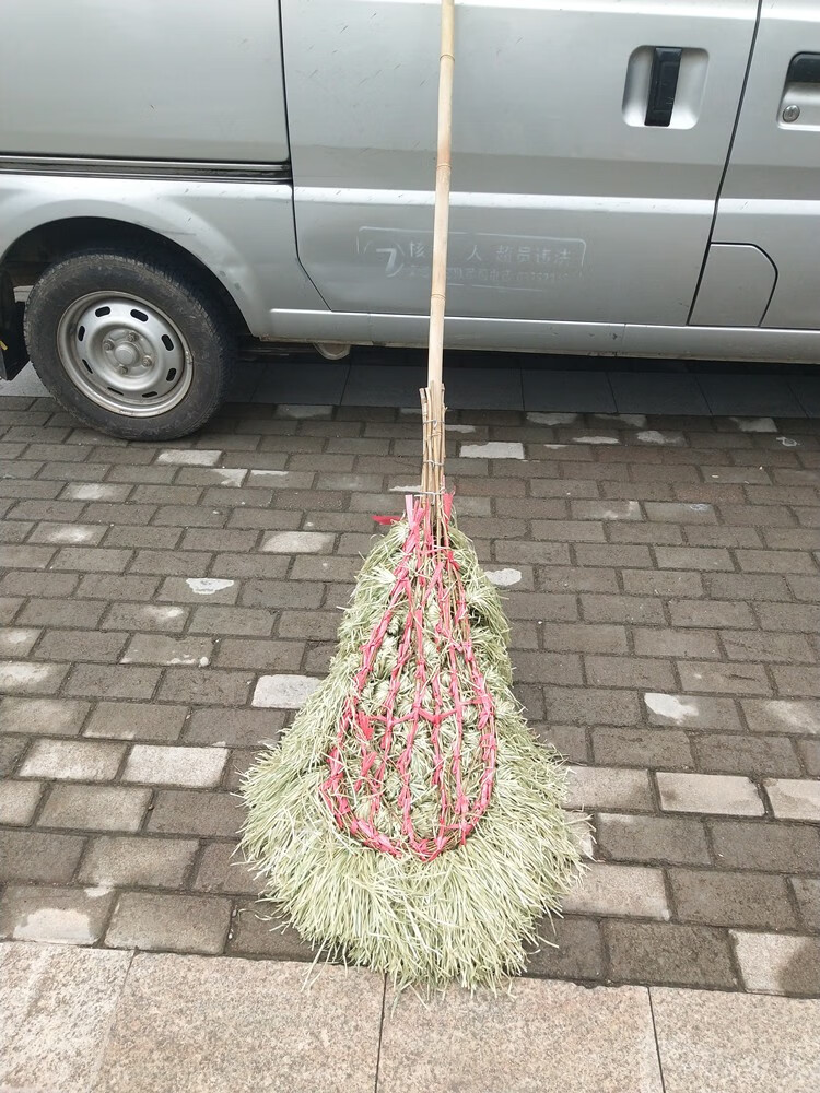 新清洁软塑料丝环卫竹大扫把马路学校编织袋扫帚公路工厂物业清扫大号