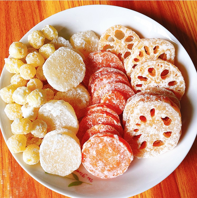 冬瓜糖糖莲子糖莲藕糖马蹄结婚喜糖广东传统即食零食年货零食特产 糖