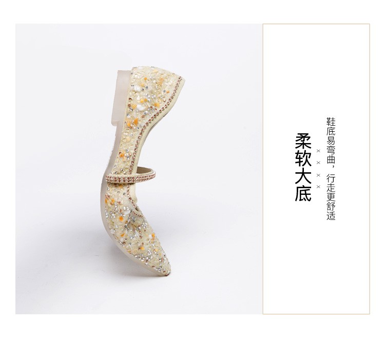 stsat星期六单鞋春季尖头平跟浅口优雅女鞋ss2111135060绿色37